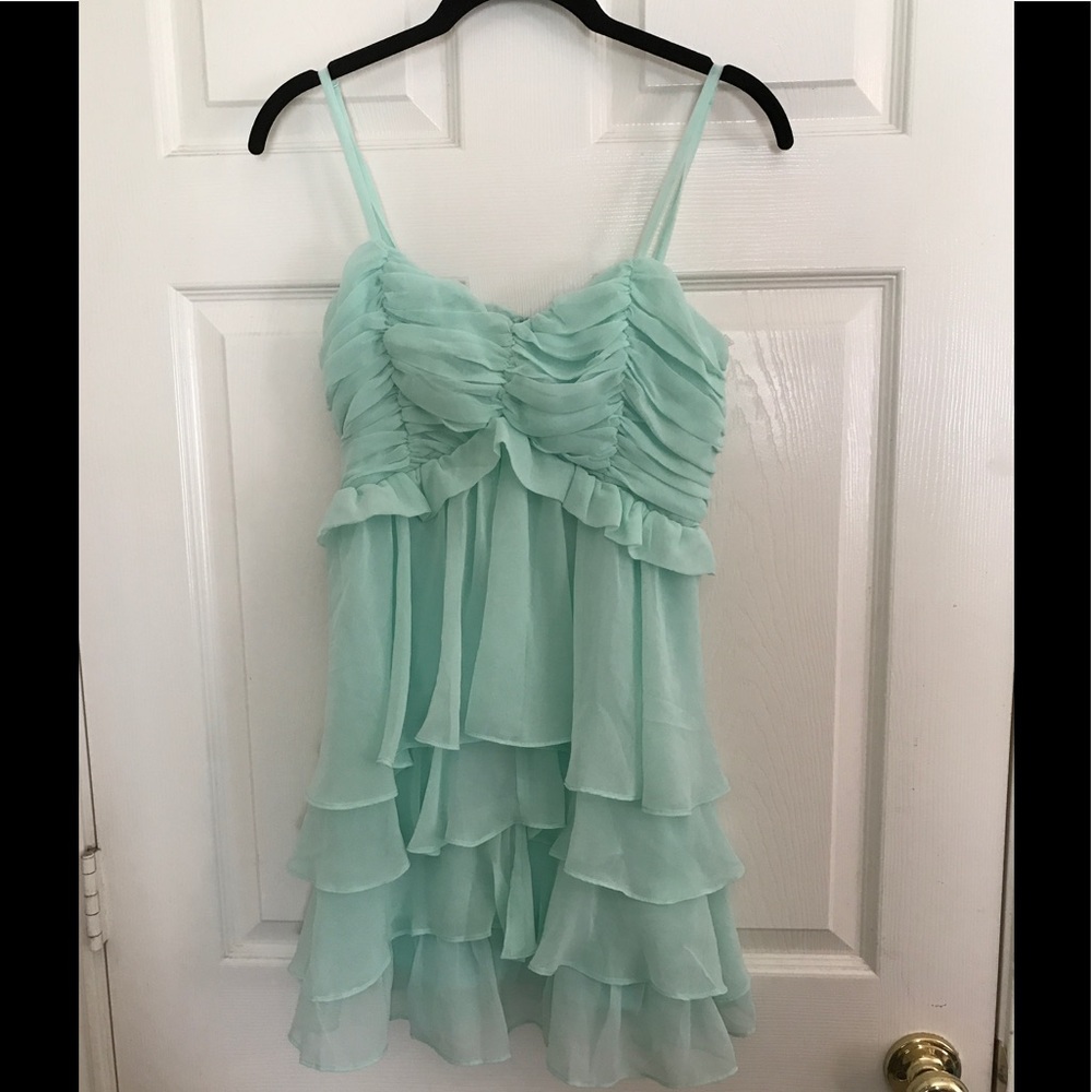 Mint green dress from Mustard Seed